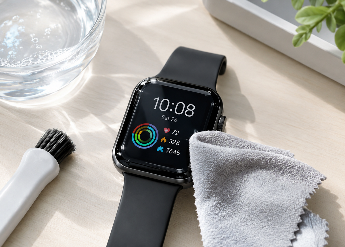 How to Clean a Smartwatch Safely: A Simple Care Guide